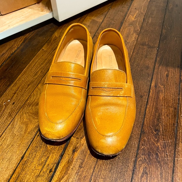 Dieppa Restrepo Totokaelo Loafers Mustard US 8 - Picture 3 of 6